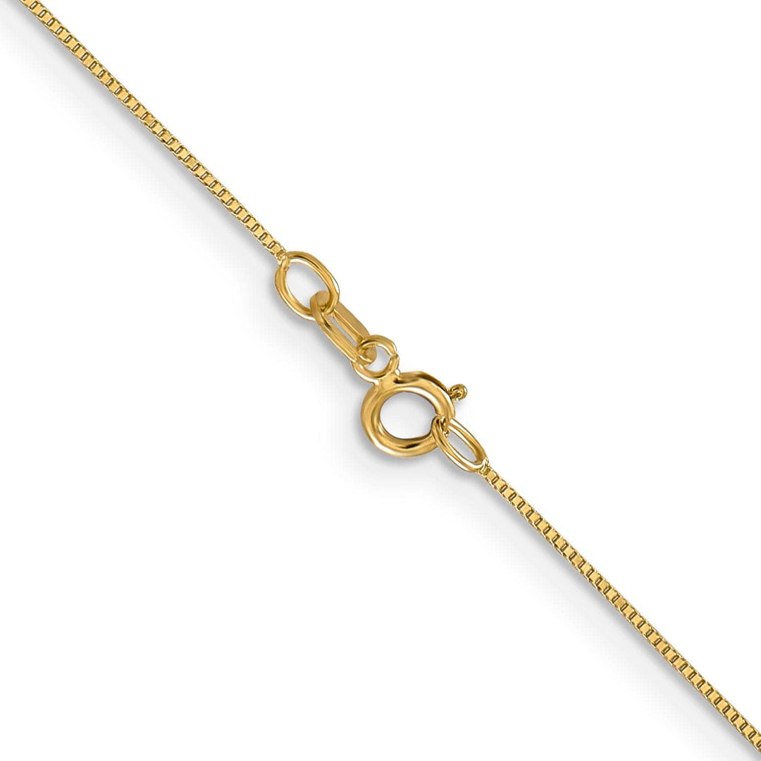 Lovely Rita's Chains 14k Yellow Gold Polished 0.50m Carded Box Chain
