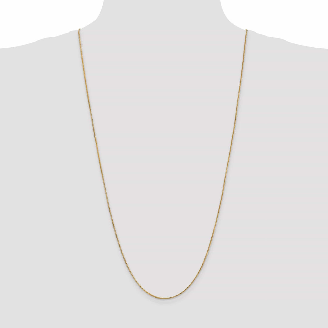 Lovely Rita's Chains 14k Yellow Gold Polished 0.90mm Franco Chain