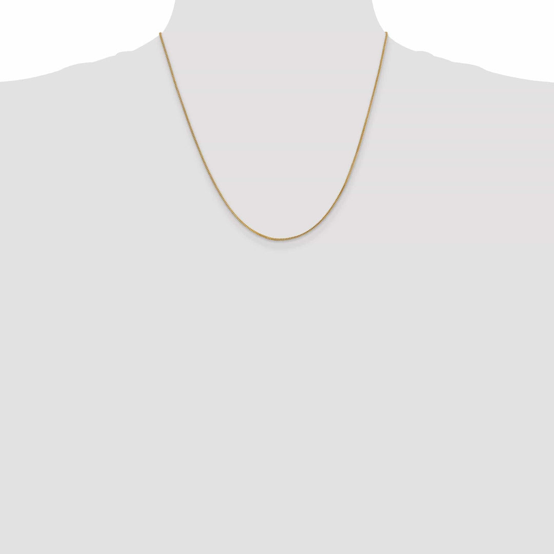 Lovely Rita's Chains 14k Yellow Gold Polished 0.90mm Franco Chain