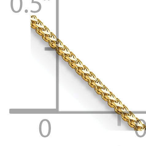 Lovely Rita's Chains 14k Yellow Gold Polished 0.90mm Franco Chain