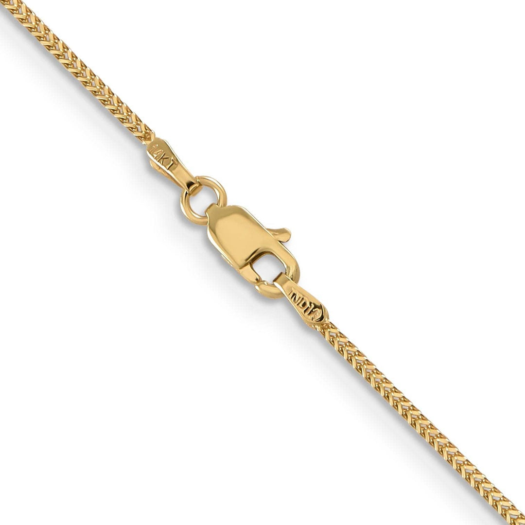 Lovely Rita's Chains 14k Yellow Gold Polished 0.90mm Franco Chain