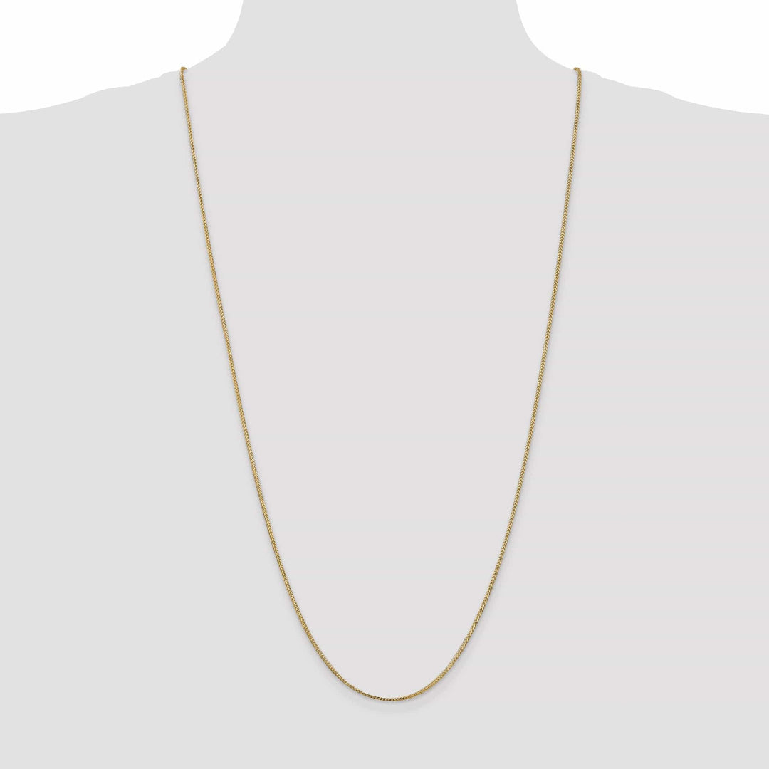 Lovely Rita's Chains 14k Yellow Gold Polished 1.00mm Franco Chain