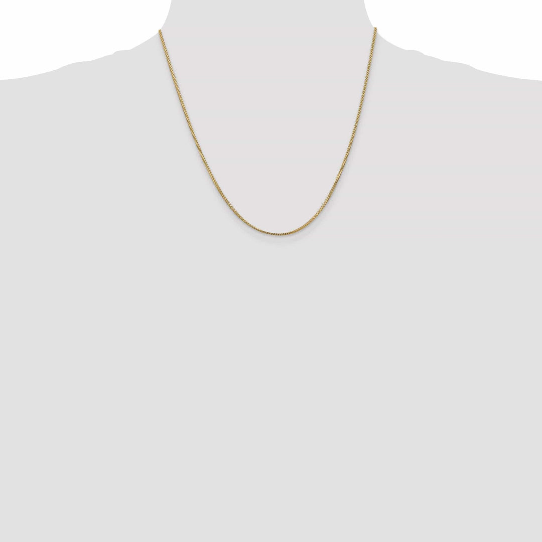 Lovely Rita's Chains 14k Yellow Gold Polished 1.00mm Franco Chain