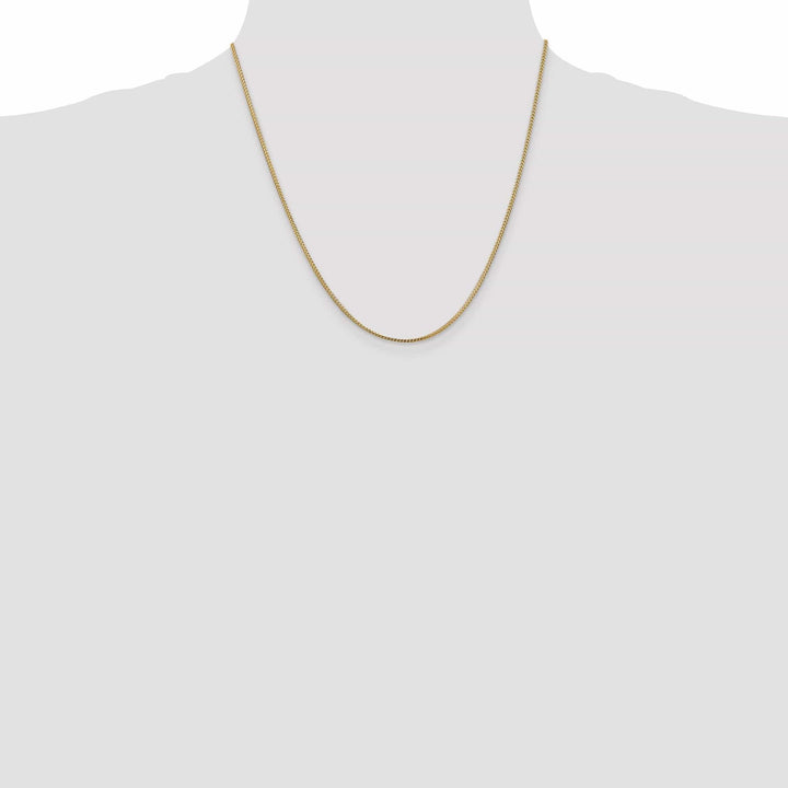 Lovely Rita's Chains 14k Yellow Gold Polished 1.00mm Franco Chain