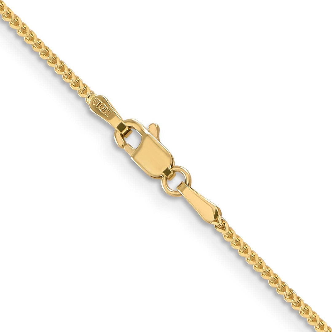 Lovely Rita's Chains 14k Yellow Gold Polished 1.00mm Franco Chain