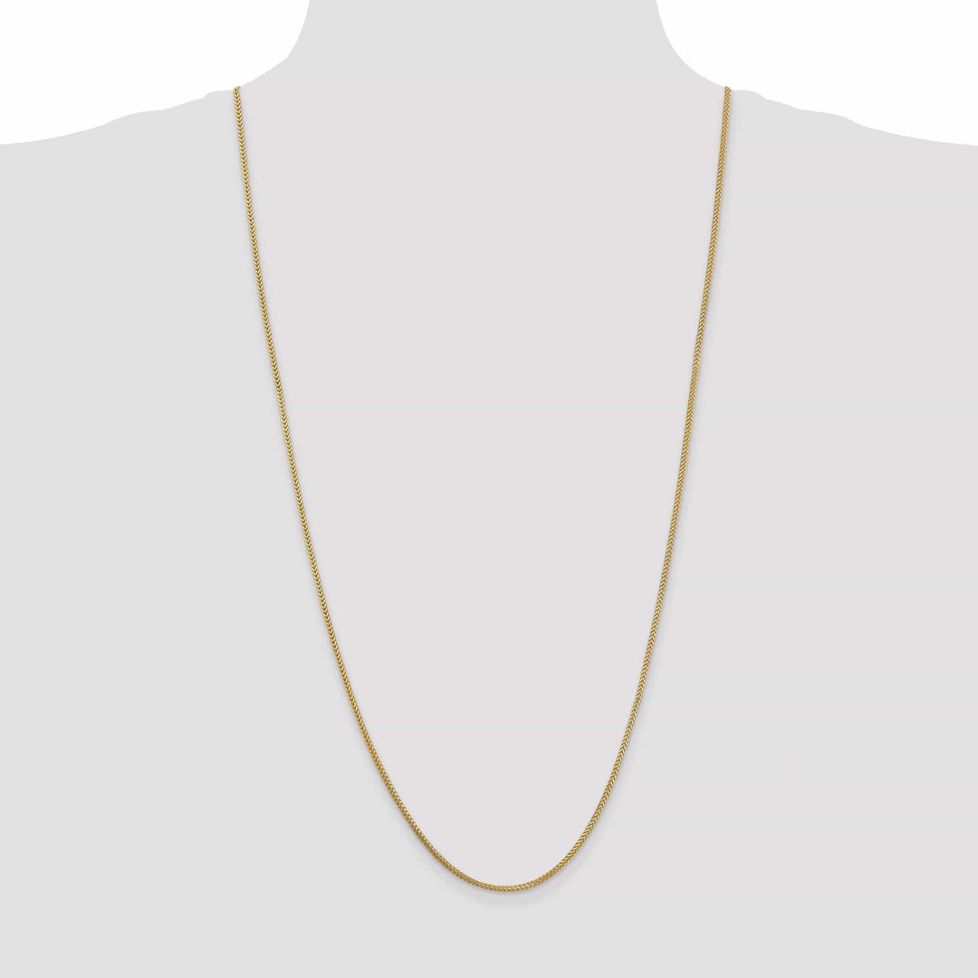 Lovely Rita's Chains 14k Yellow Gold Polished 1.30mm Franco Chain