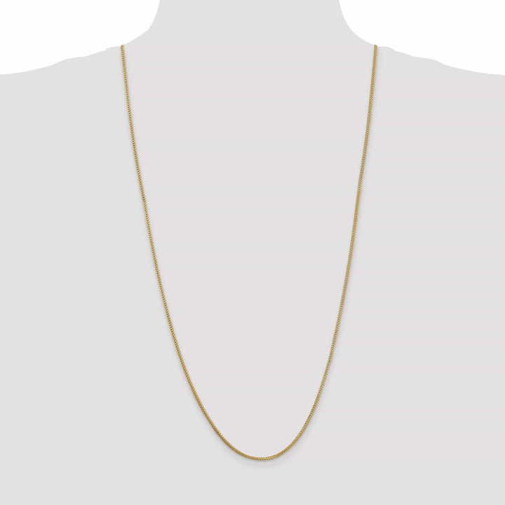 Lovely Rita's Chains 14k Yellow Gold Polished 1.30mm Franco Chain