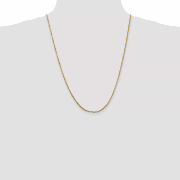 Lovely Rita's Chains 14k Yellow Gold Polished 1.30mm Franco Chain