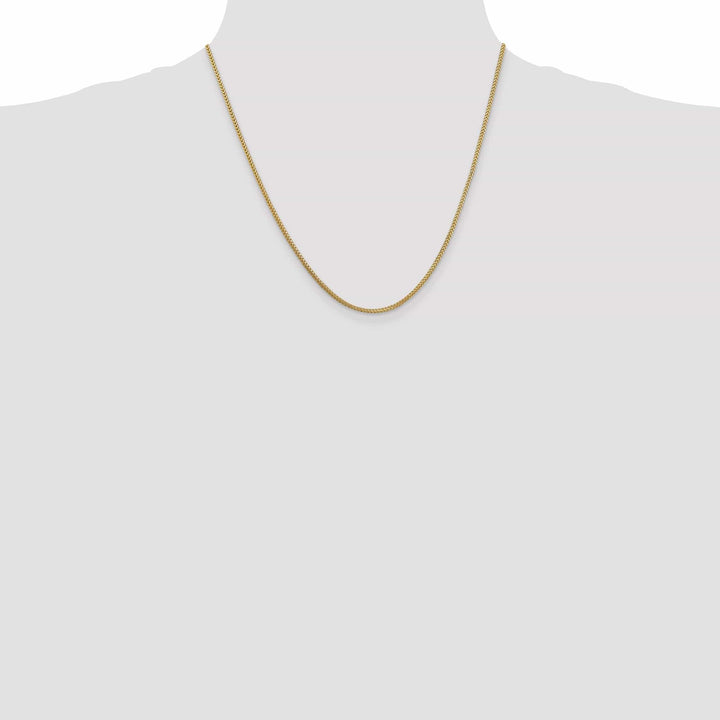 Lovely Rita's Chains 14k Yellow Gold Polished 1.30mm Franco Chain