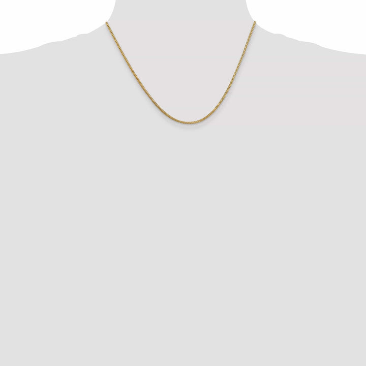 Lovely Rita's Chains 14k Yellow Gold Polished 1.30mm Franco Chain