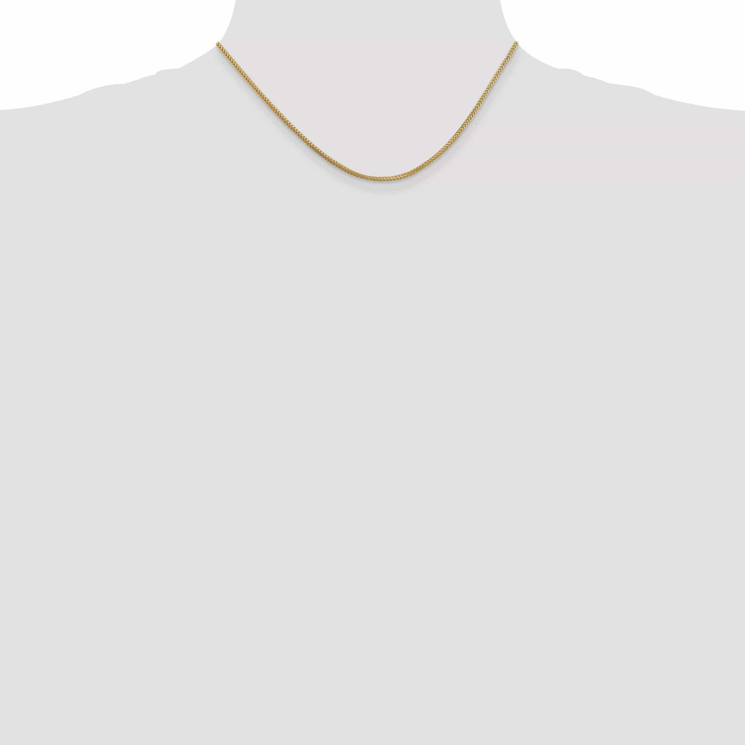 Lovely Rita's Chains 14k Yellow Gold Polished 1.30mm Franco Chain