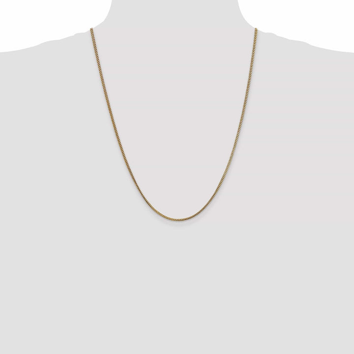 Lovely Rita's Chains 14k Yellow Gold Polished 1.50mm Franco Chain