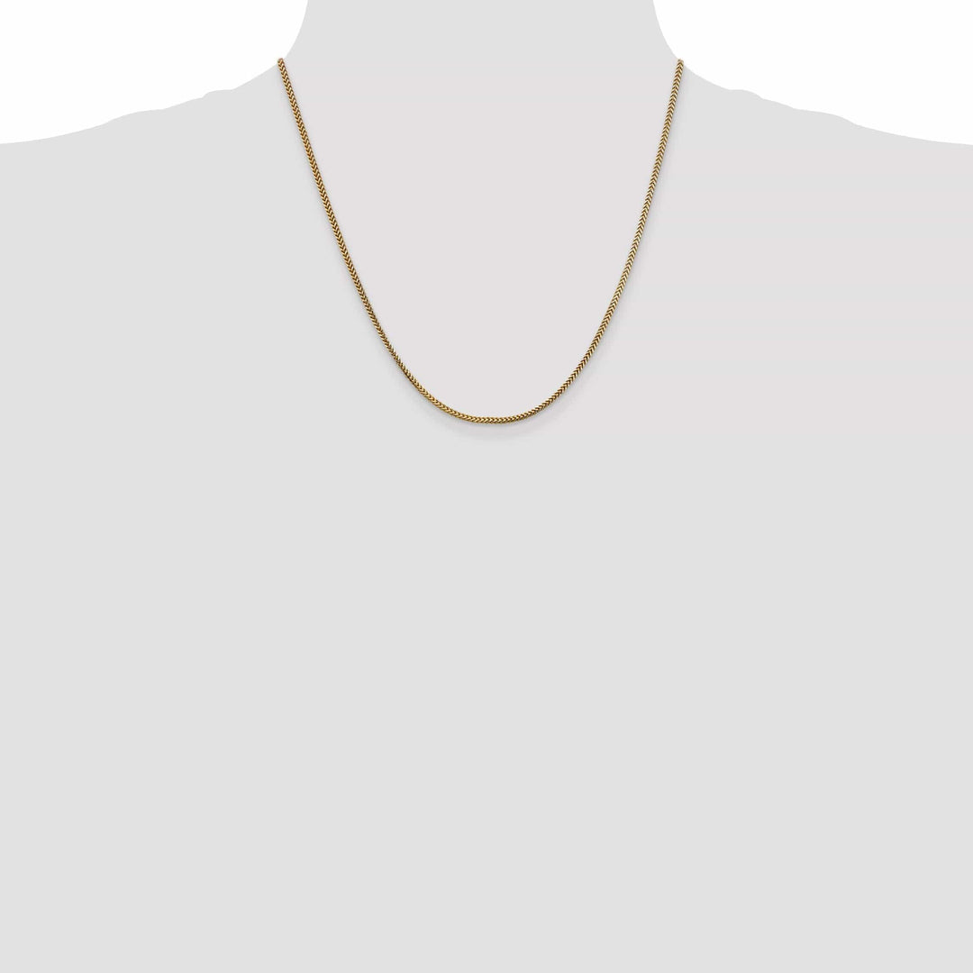 Lovely Rita's Chains 14k Yellow Gold Polished 1.50mm Franco Chain