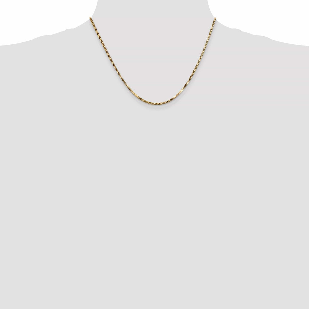 Lovely Rita's Chains 14k Yellow Gold Polished 1.50mm Franco Chain