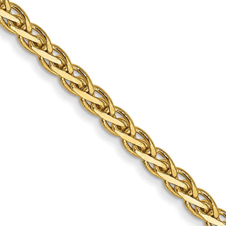 Lovely Rita's Chains 14k Yellow Gold Polished 1.80m Flat Wheat Chain