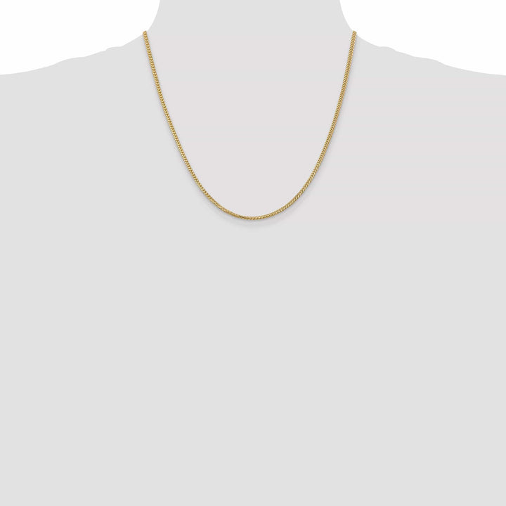 Lovely Rita's Chains 14k Yellow Gold Polished 2.00mm Franco Chain