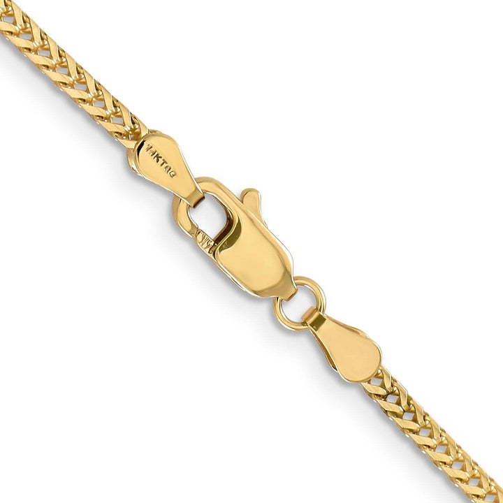 Lovely Rita's Chains 14k Yellow Gold Polished 2.00mm Franco Chain