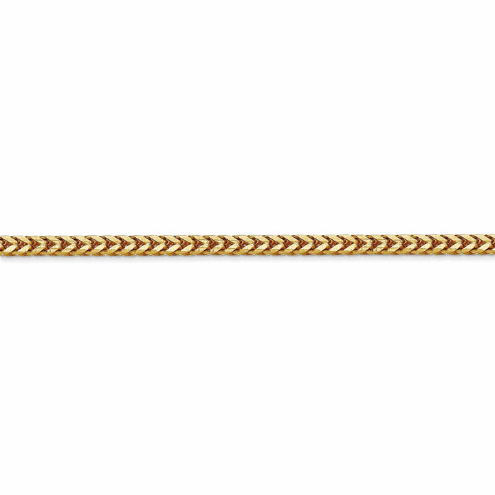 Lovely Rita's Chains 14k Yellow Gold Polished 2.50mm Franco Chain