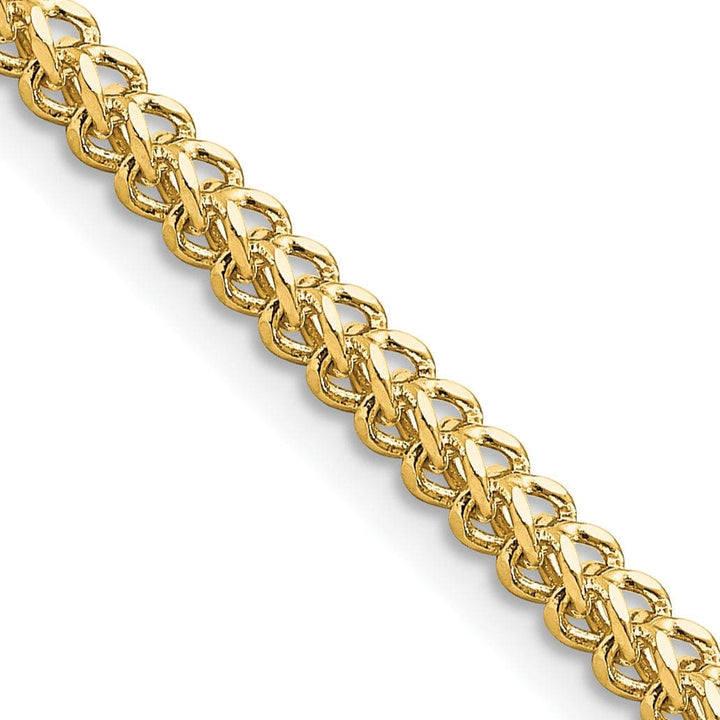Lovely Rita's Chains 14k Yellow Gold Polished 2.50mm Franco Chain