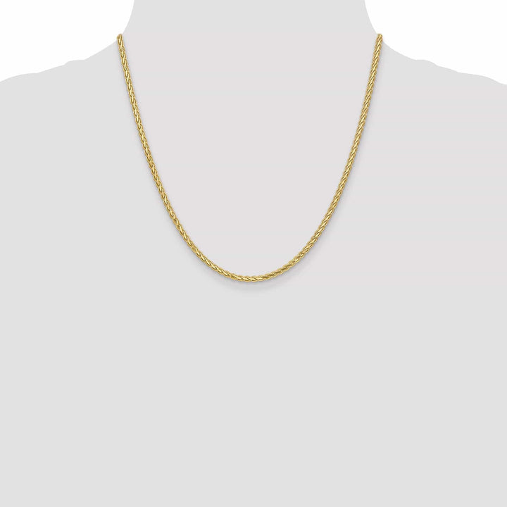 Lovely Rita's Chains 14k Yellow Gold Polished 3.00m Flat Wheat Chain