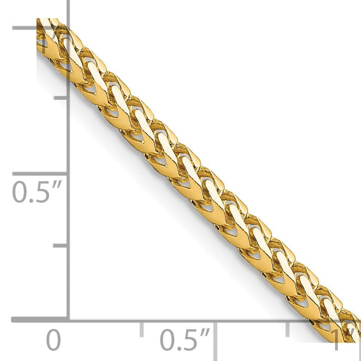 Lovely Rita's Chains 14k Yellow Gold Polished 3.00mm Franco Chain