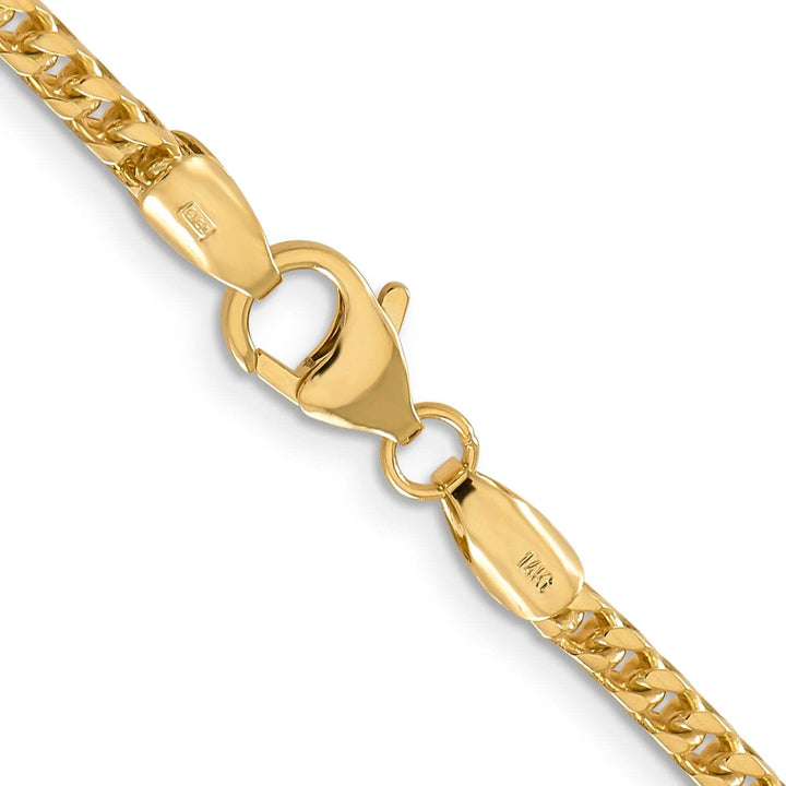 Lovely Rita's Chains 14k Yellow Gold Polished 3.00mm Franco Chain