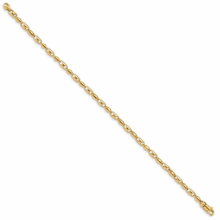 Lovely Rita's Chains 14k Yellow Gold Solid 3.00mm Fancy Link Chain