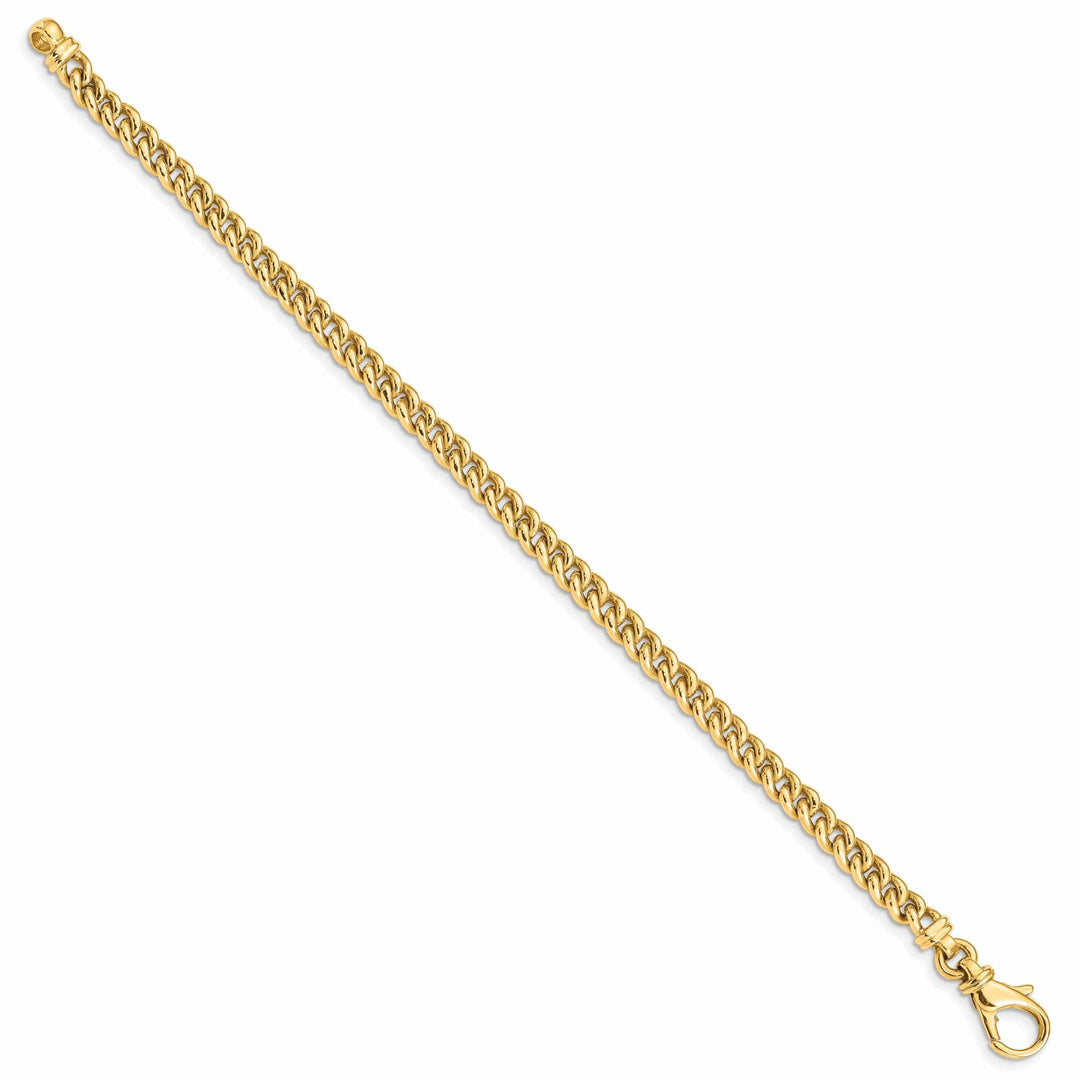 Lovely Rita's Chains 14k Yellow Gold Solid 4.50mm Fancy Link Chain