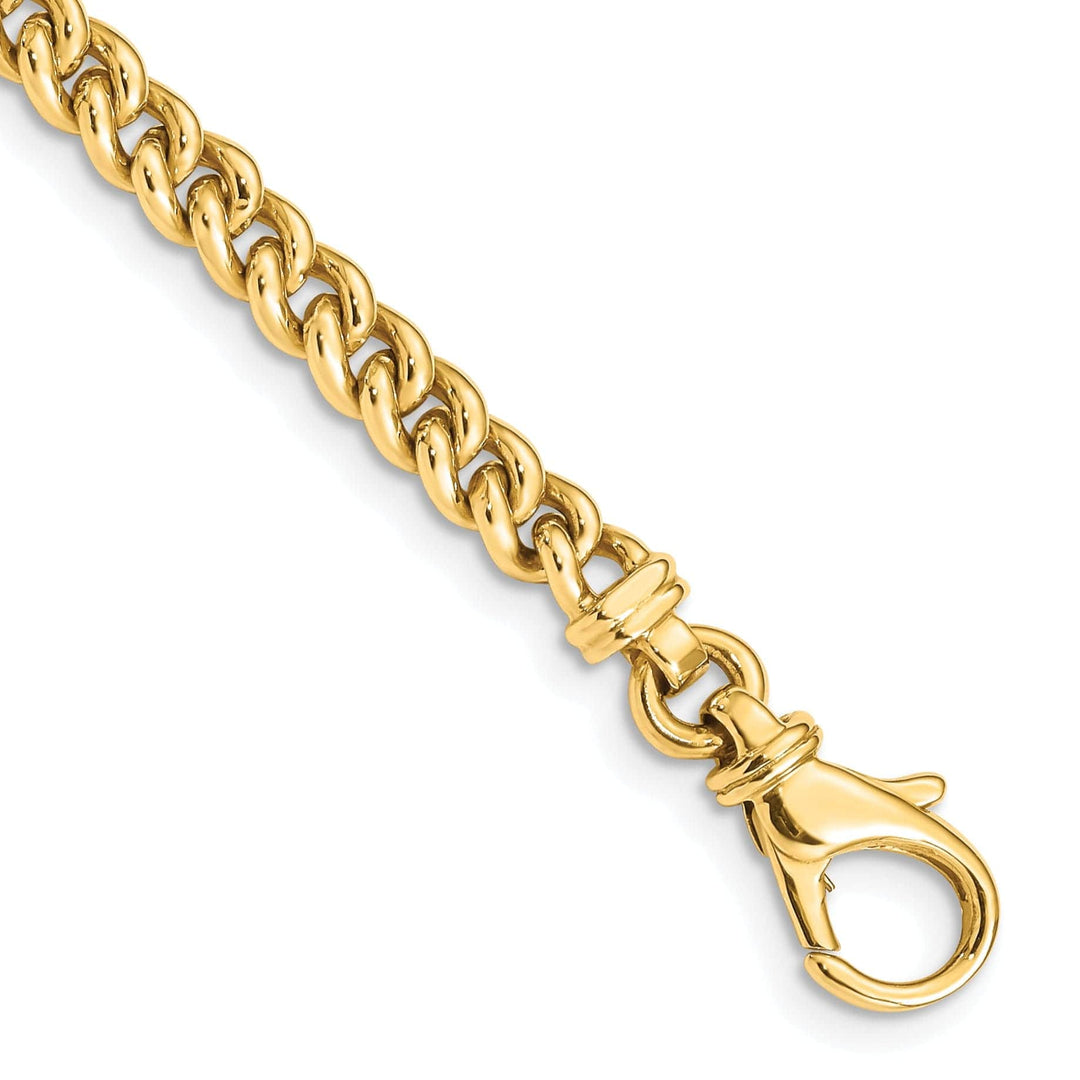 Lovely Rita's Chains 14k Yellow Gold Solid 4.50mm Fancy Link Chain