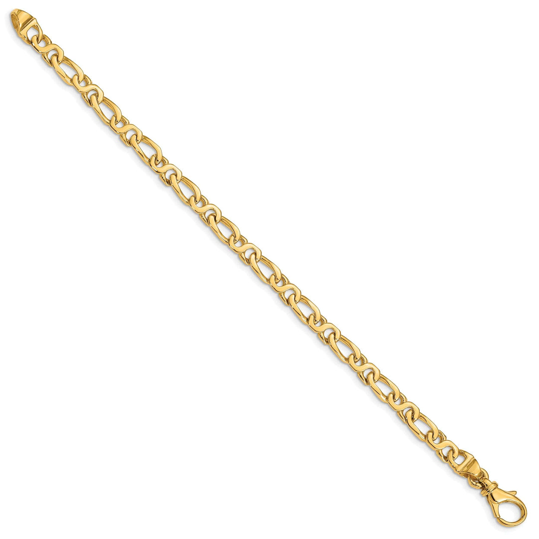 Lovely Rita's Chains 14k Yellow Gold Solid 4.80mm Fancy Link Chain
