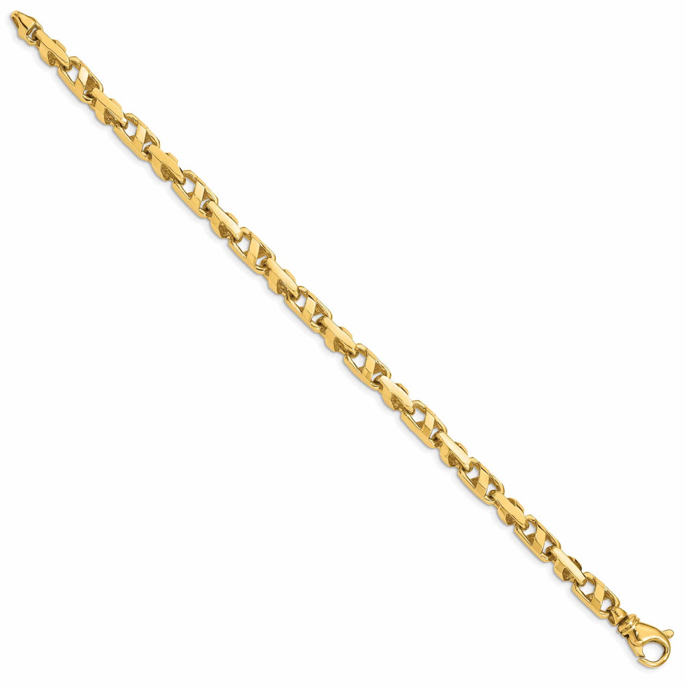 Lovely Rita's Chains 14k Yellow Gold Solid 5.25mm Fancy Link Chain