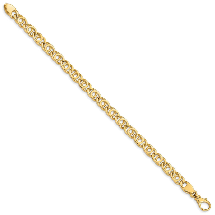 Lovely Rita's Chains 14k Yellow Gold Solid 6.85mm Fancy Link Chain