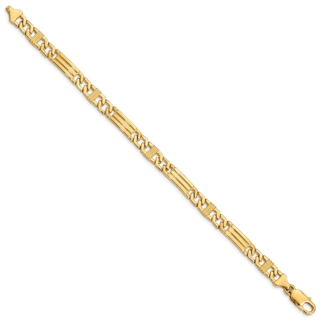 Lovely Rita's Chains 14k Yellow Gold Solid 7.00mm Fancy Link Chain