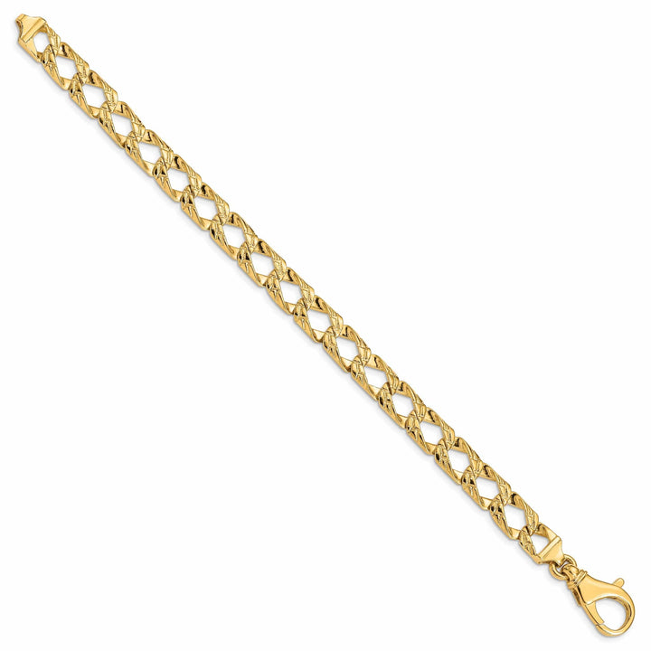 Lovely Rita's Chains 14k Yellow Gold Solid 8.65mm Fancy Link Chain