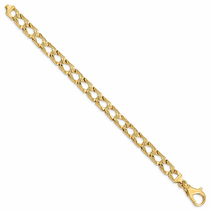 Lovely Rita's Chains 14k Yellow Gold Solid 8.65mm Fancy Link Chain