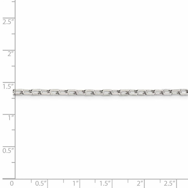 Lovely Rita's Chains 925 Silver 2.90-mm Wide Fancy D.C Open Link Cable Chain