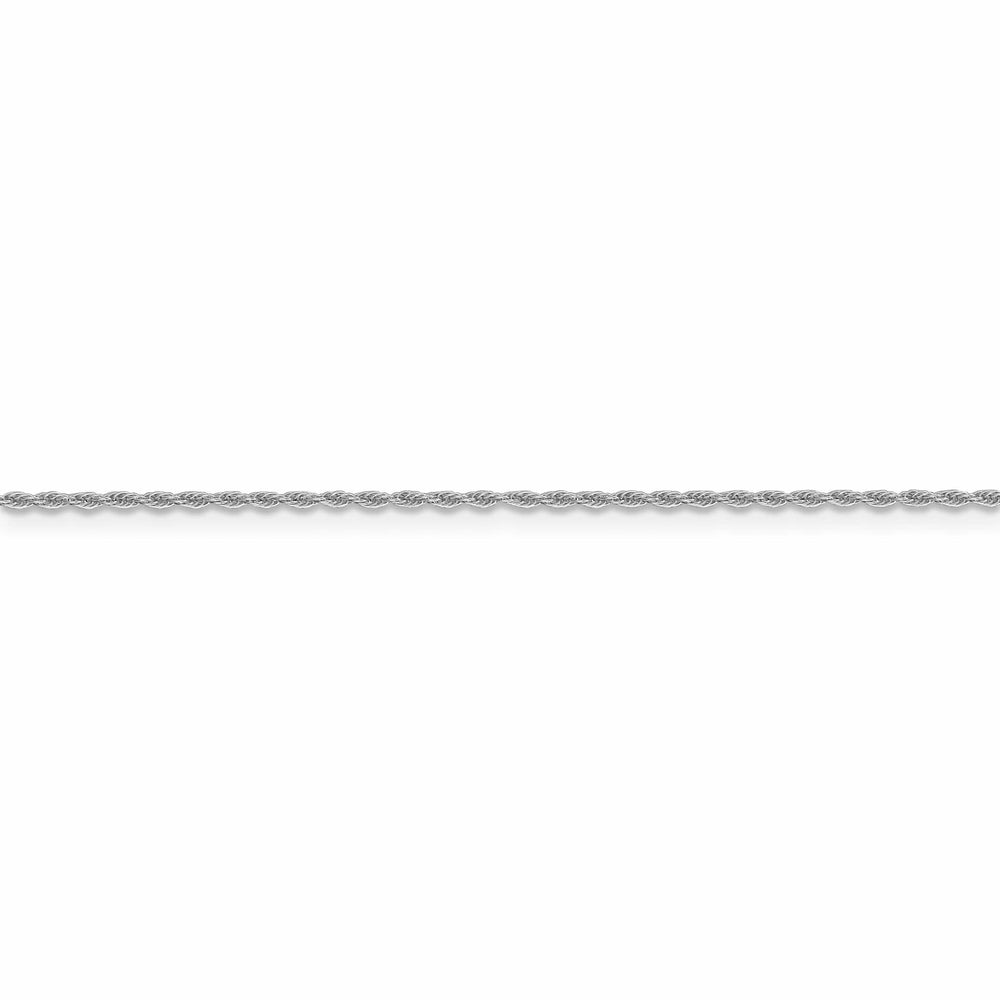 Lovely Rita's Chains Leslie 10K White Gold 1.2 mm Loose Rope Chain