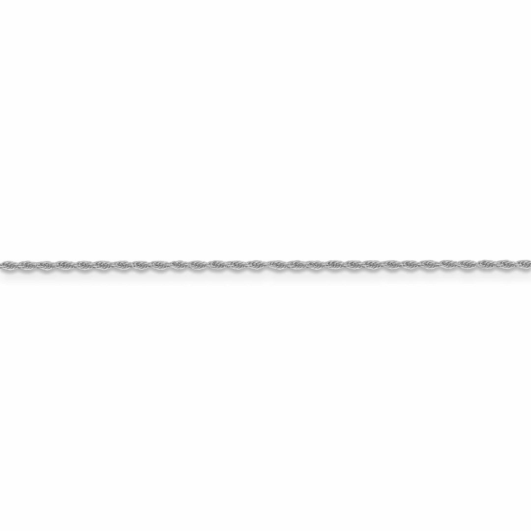 Lovely Rita's Chains Leslie 10K White Gold 1.2 mm Loose Rope Chain