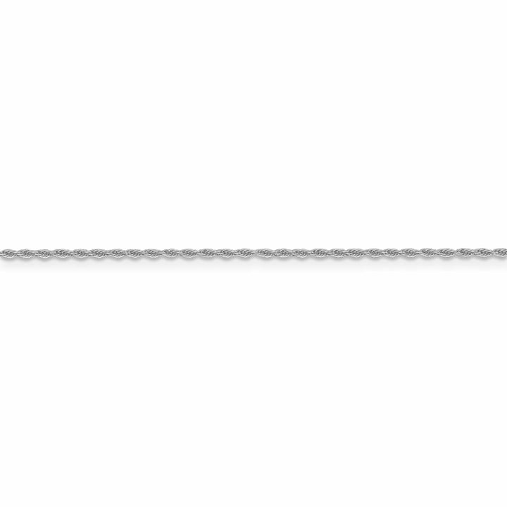 Lovely Rita's Chains Leslie 10K White Gold 1.2 mm Loose Rope Chain