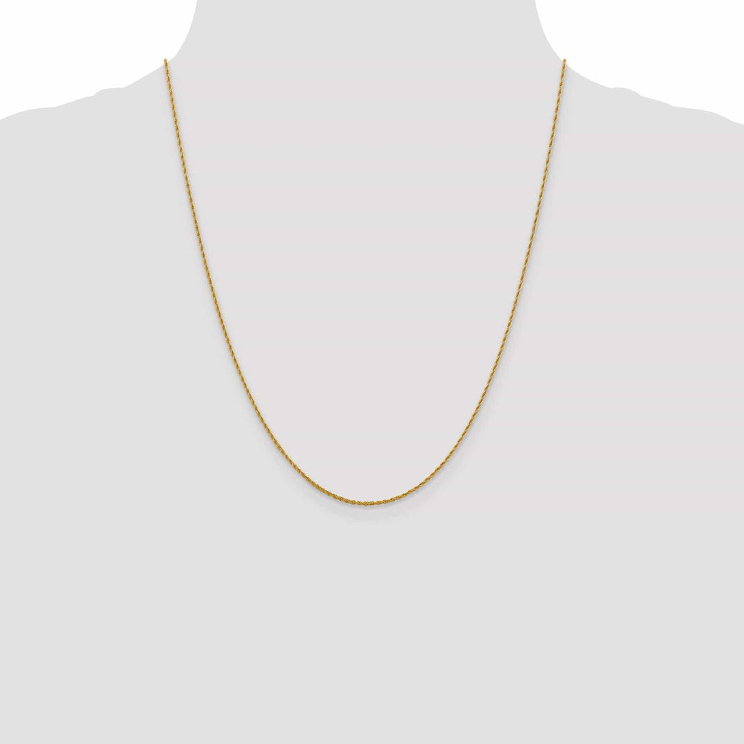 Lovely Rita's Chains Leslie 10k Yellow Gold 1.2 mm Loose Rope Chain