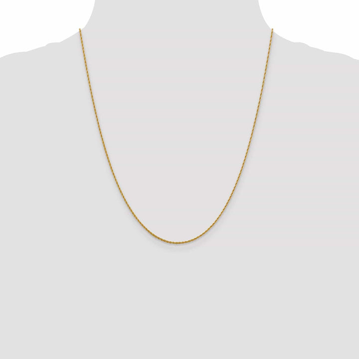Lovely Rita's Chains Leslie 10k Yellow Gold 1.2 mm Loose Rope Chain