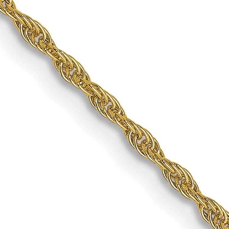 Lovely Rita's Chains Leslie 10k Yellow Gold 1.2 mm  Loose Rope Chain