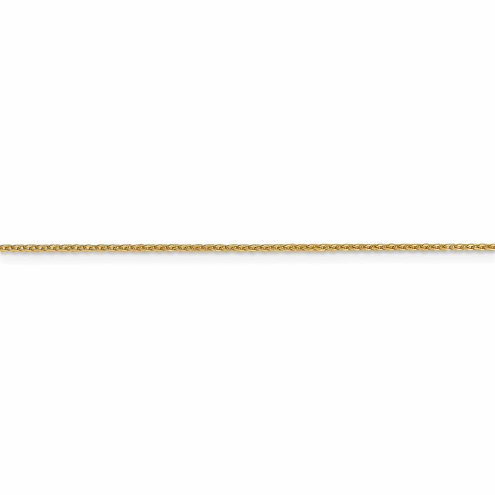 Lovely Rita's Chains Leslie 10k Yellow Gold 1.3 mm Flat Cable Chain