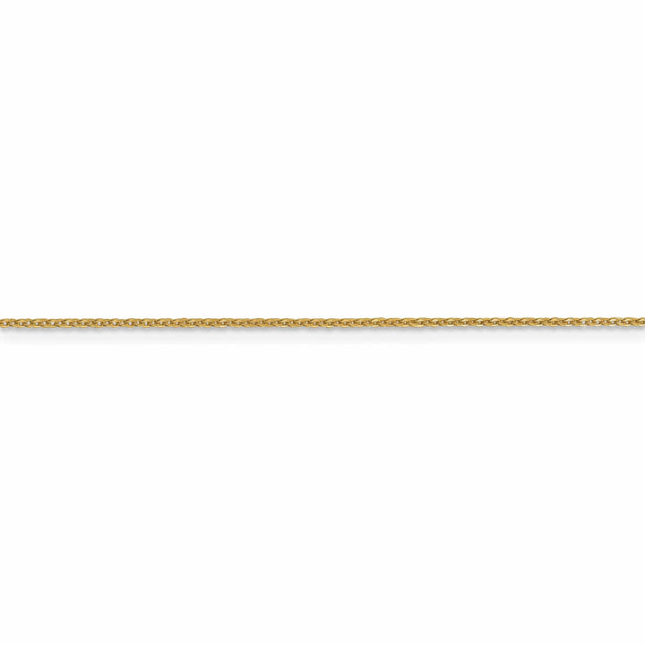 Lovely Rita's Chains Leslie 10k Yellow Gold 1.3 mm Flat Cable Chain