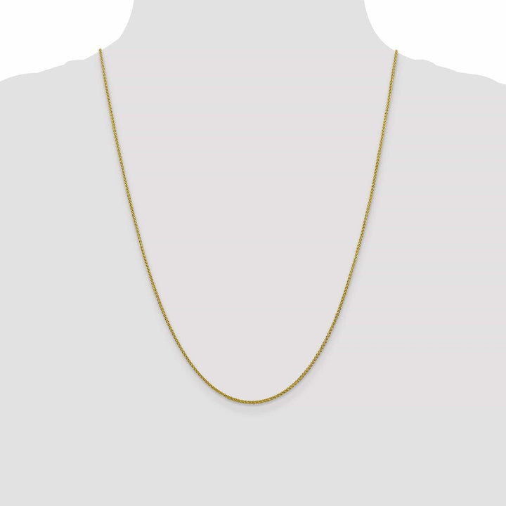 Lovely Rita's Chains Leslie 10k Yellow Gold 1.5mm Spiga Wheat Chain
