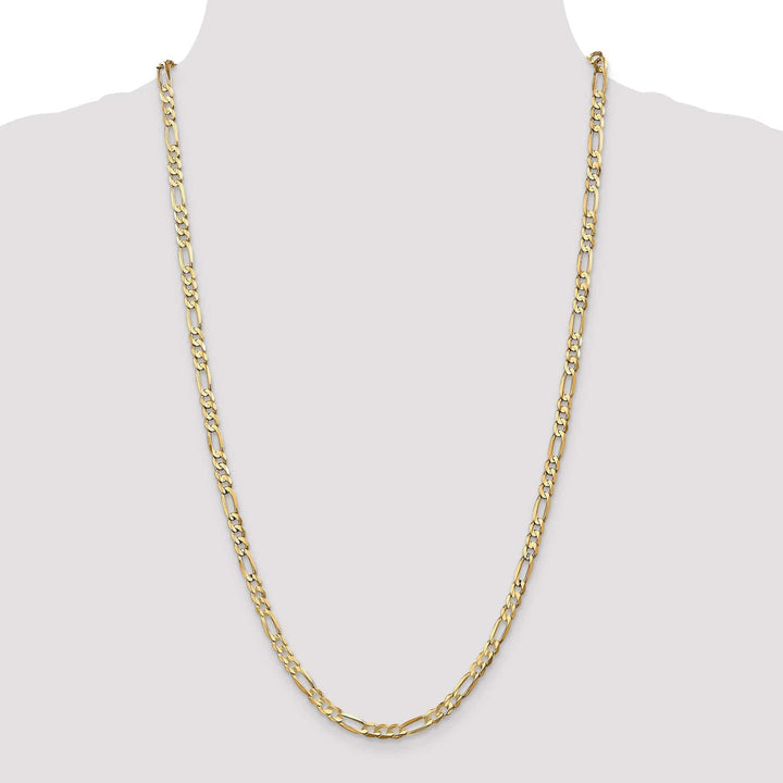 Lovely Rita's Chains Leslie 10k Yellow Gold 4.5mm Light Figaro Chain