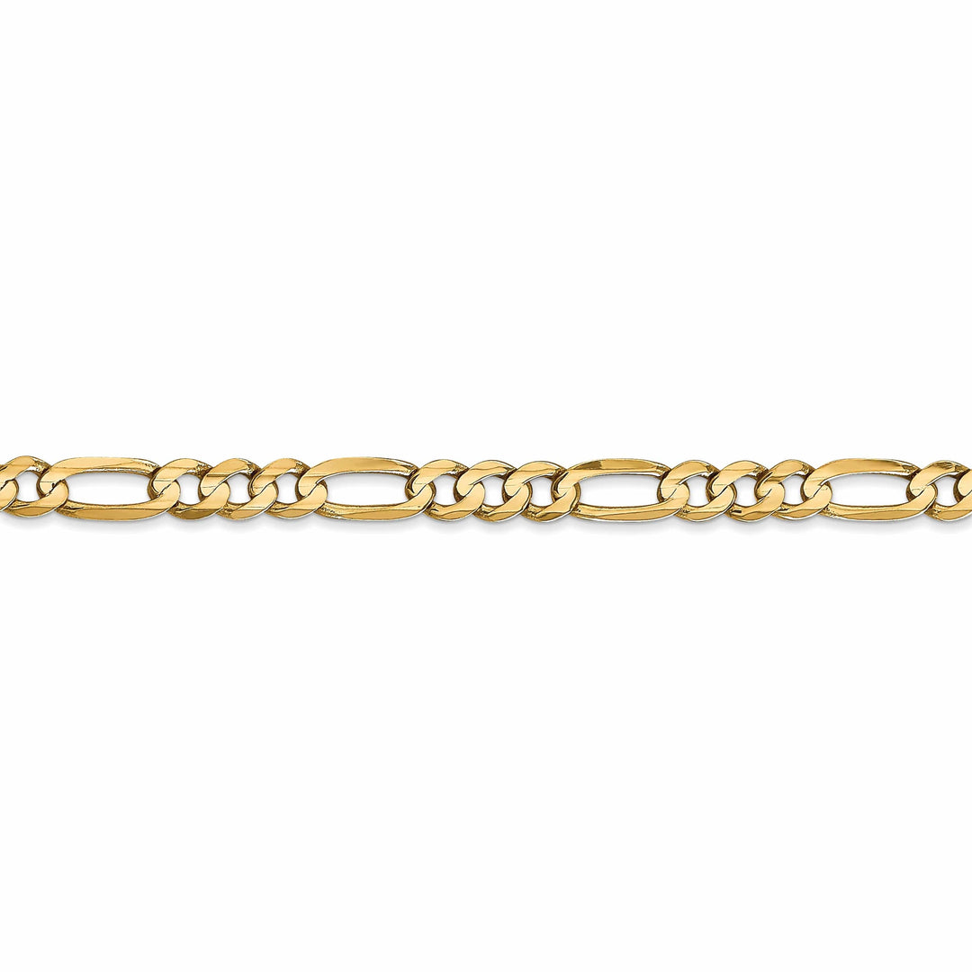 Lovely Rita's Chains Leslie 10k Yellow Gold 4.5mm Light Figaro Chain