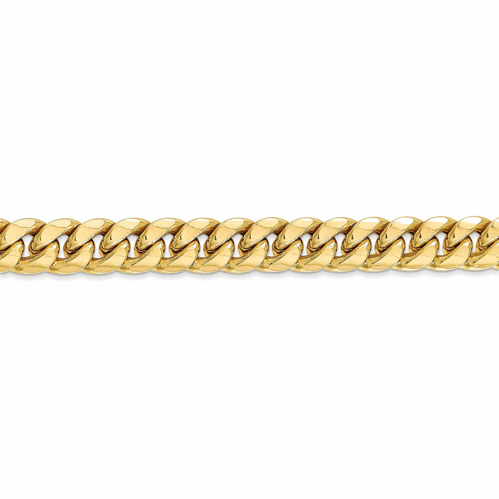 Lovely Rita's Chains Leslie 10k Yellow Gold 7.3 mm Miami Cuban Chain