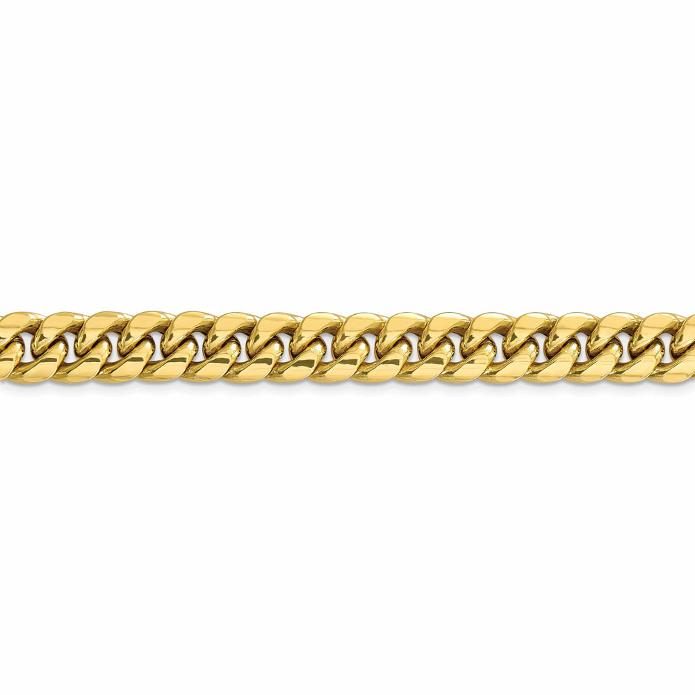 Lovely Rita's Chains Leslie 10k Yellow Gold 9.3 mm Miami Cuban Chain