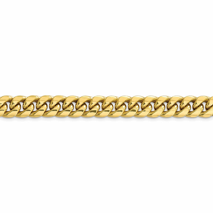 Lovely Rita's Chains Leslie 10k Yellow Gold 9.3 mm Miami Cuban Chain
